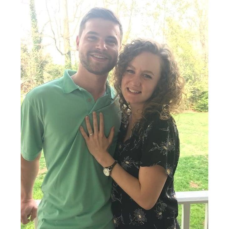 The day we got engaged!
