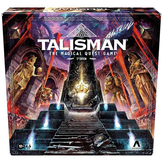 Avalon Hill Talisman: The Magical Quest Board Game, 5th Edition | Fantasy Tabletop Adventure Games | Ages 12 and Up | 2 to 6 Players | Roleplaying Strategy Games