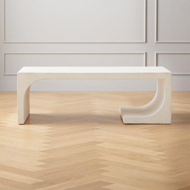 Slope Cement Coffee Table