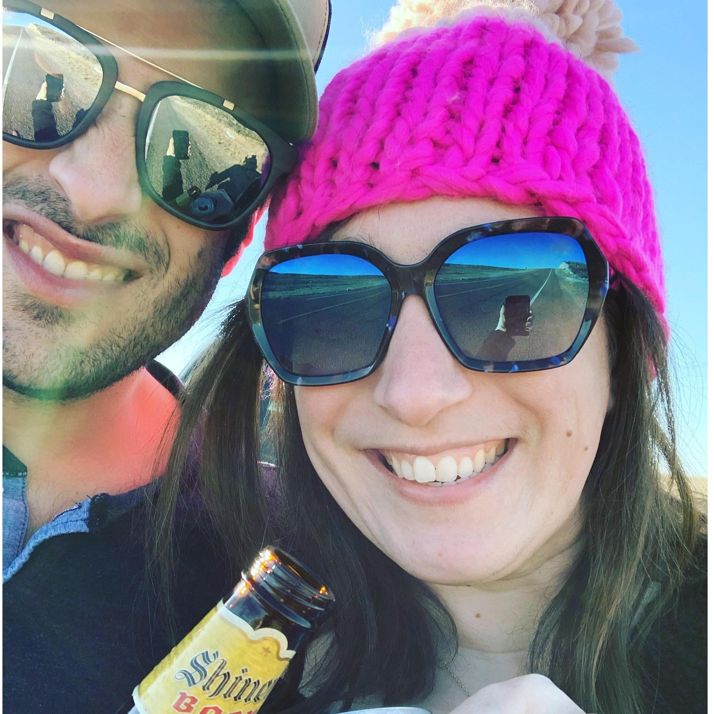 On the way to Marfa in winter of 2019.