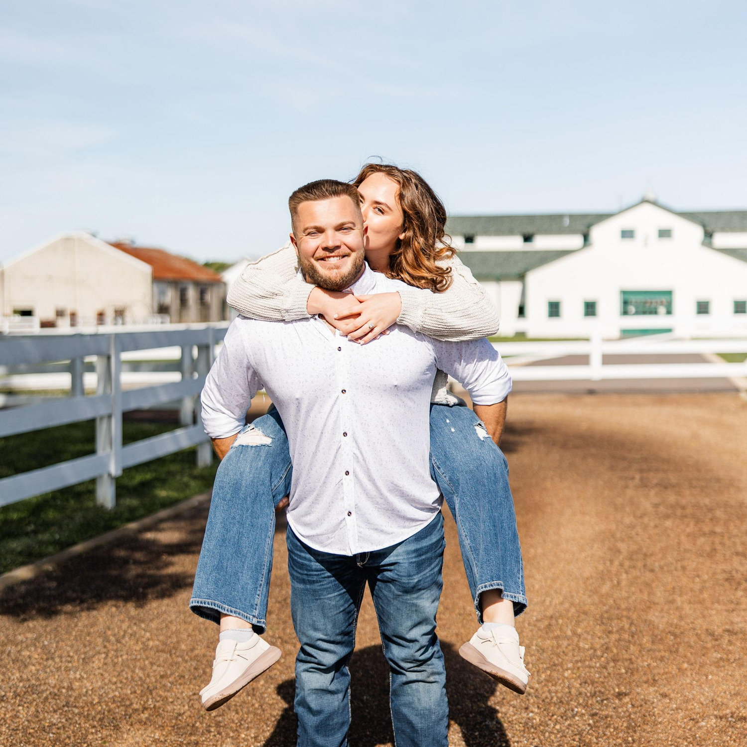 The day Nicholas proposed in Franklin, TN