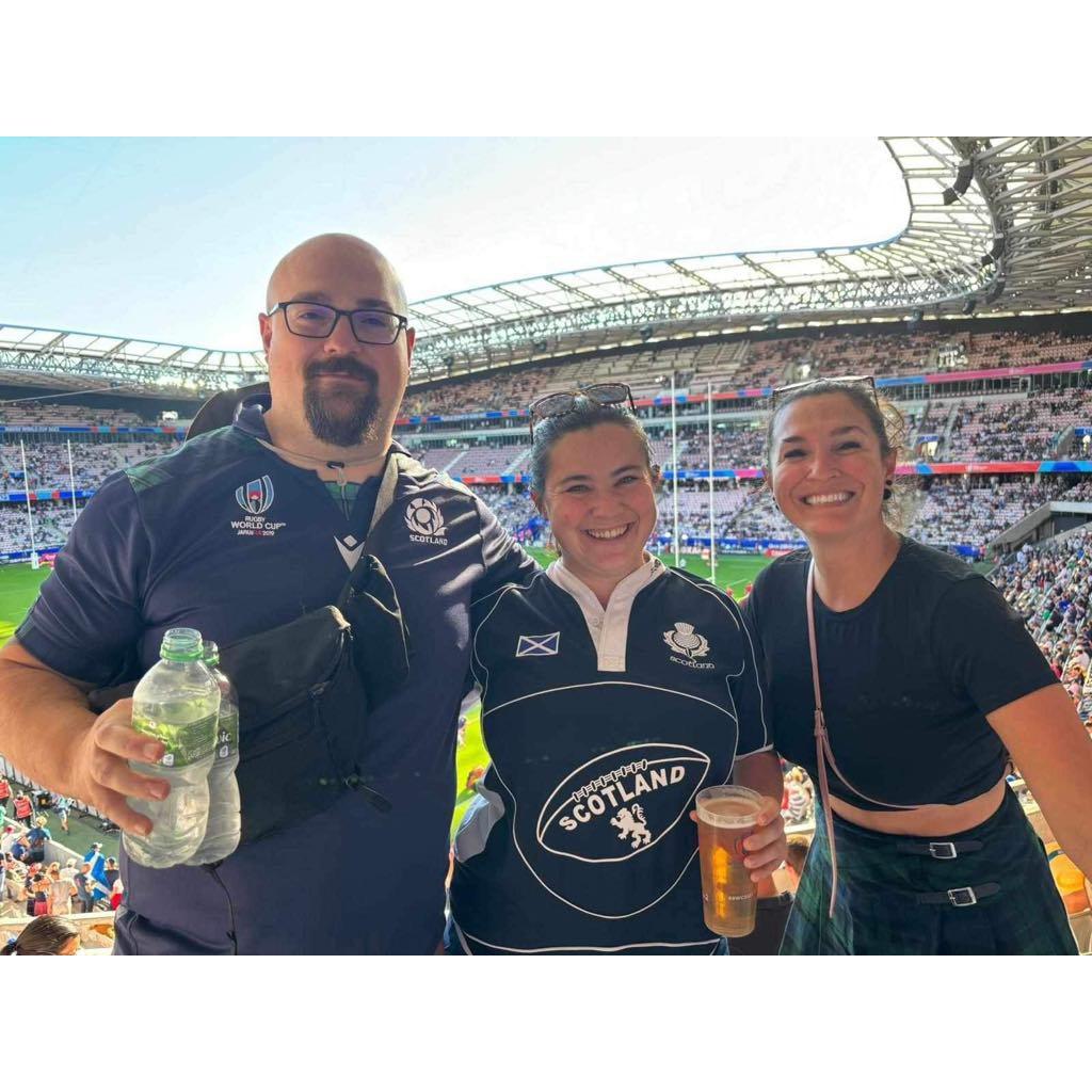 Scotland v. Tonga, Rugby World Cup 2023 with Kendra