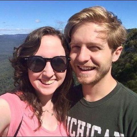 This was taken during our first week (of 5months) in Australia together!