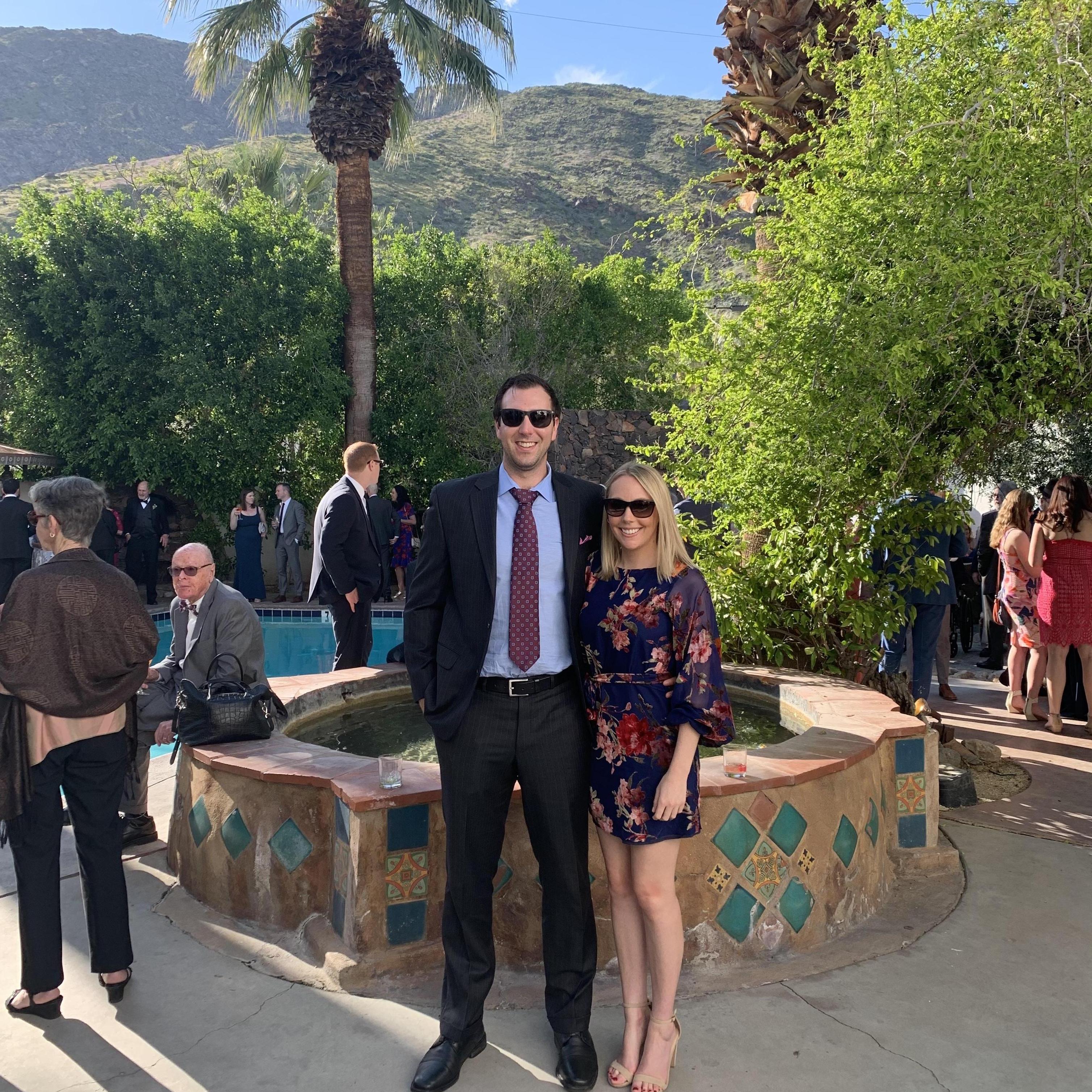 3.23.19 - Palm Springs, CA - Celebrating Becca and Zach amongst the palm trees