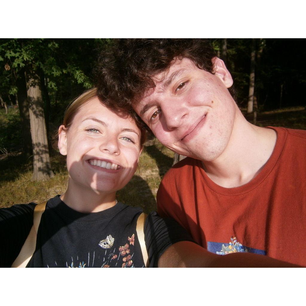 Our second trip as a couple, going camping and Lauren nearly dying of strep throat...
