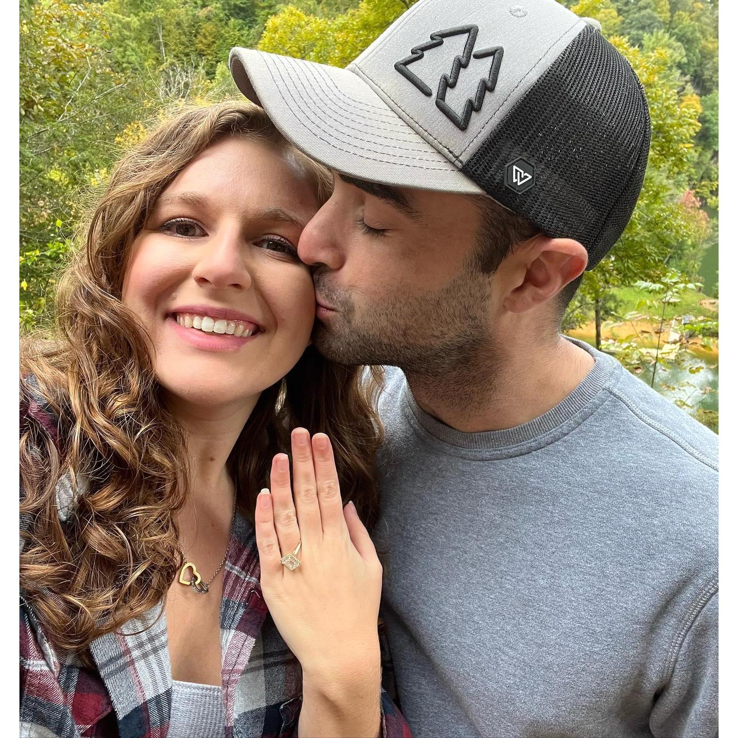 Our engagement at a lake house in Tennessee - October 1st, 2022