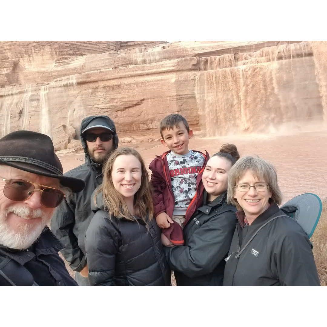 The start of our family adventures! - Grand Falls, AZ