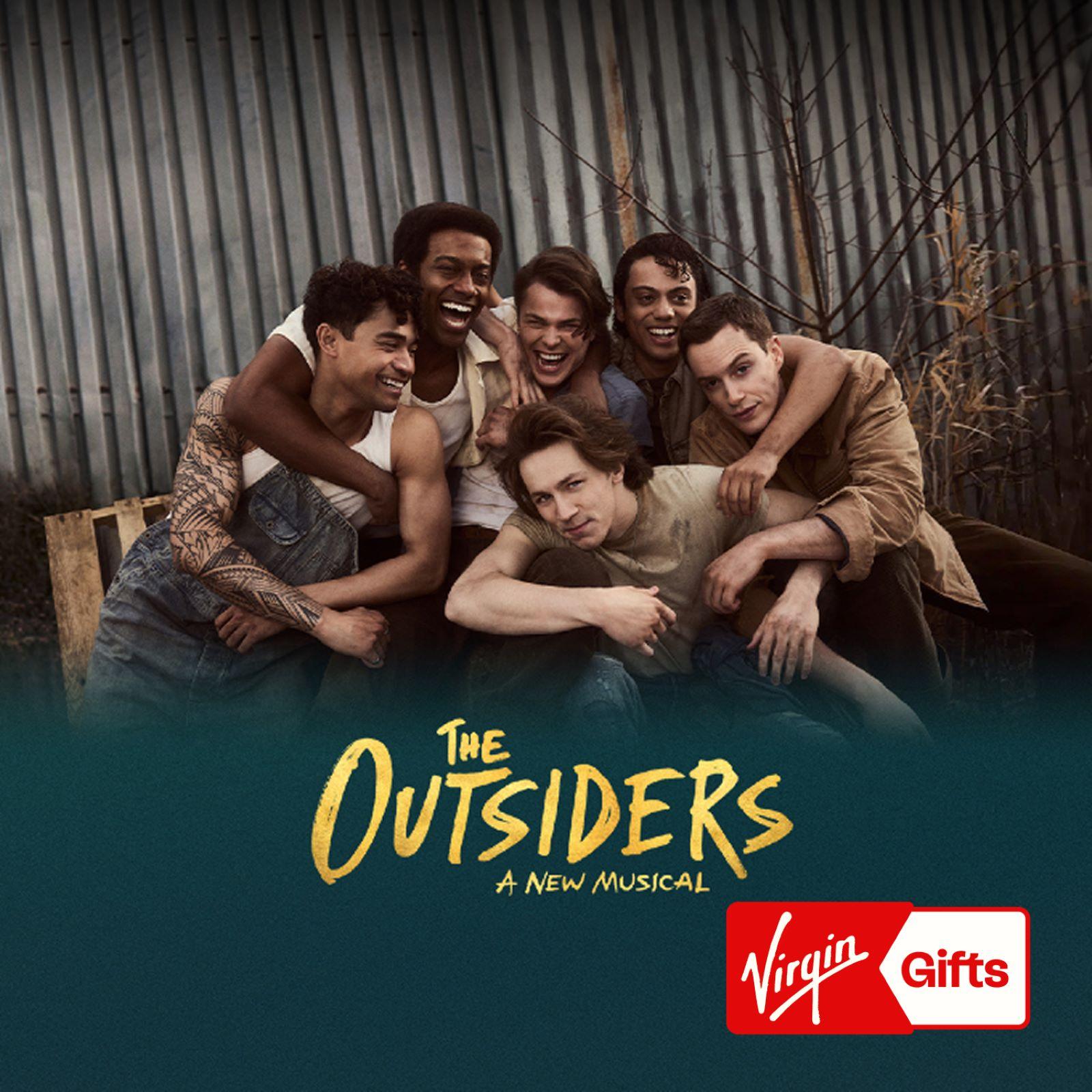 Virgin Gifts, The Outsiders Broadway Theater Tickets for 2 - New