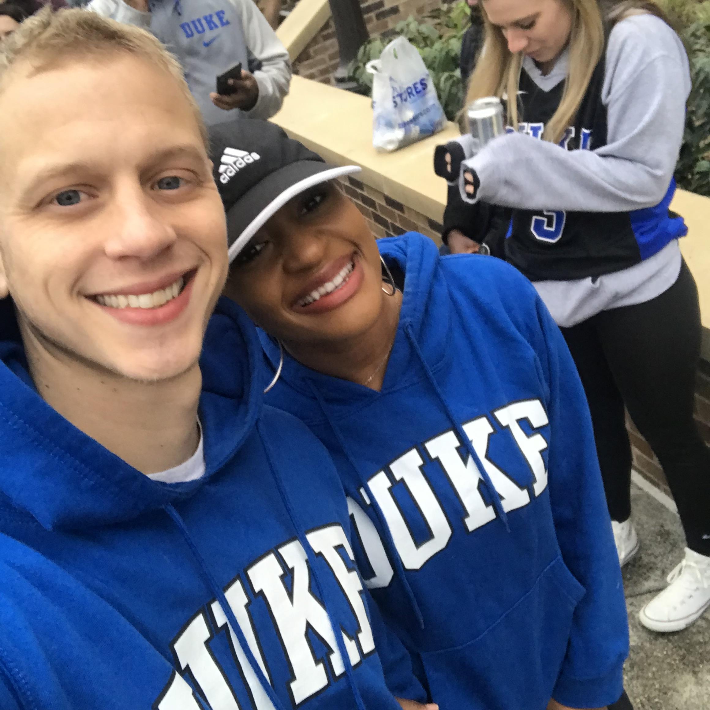 Feb. 2019. They begin their long distance love, continuing to visit one another in their respective cities Durham & Columbus. Morgan wins Greg's heart by snagging tickets to a Duke basketball game