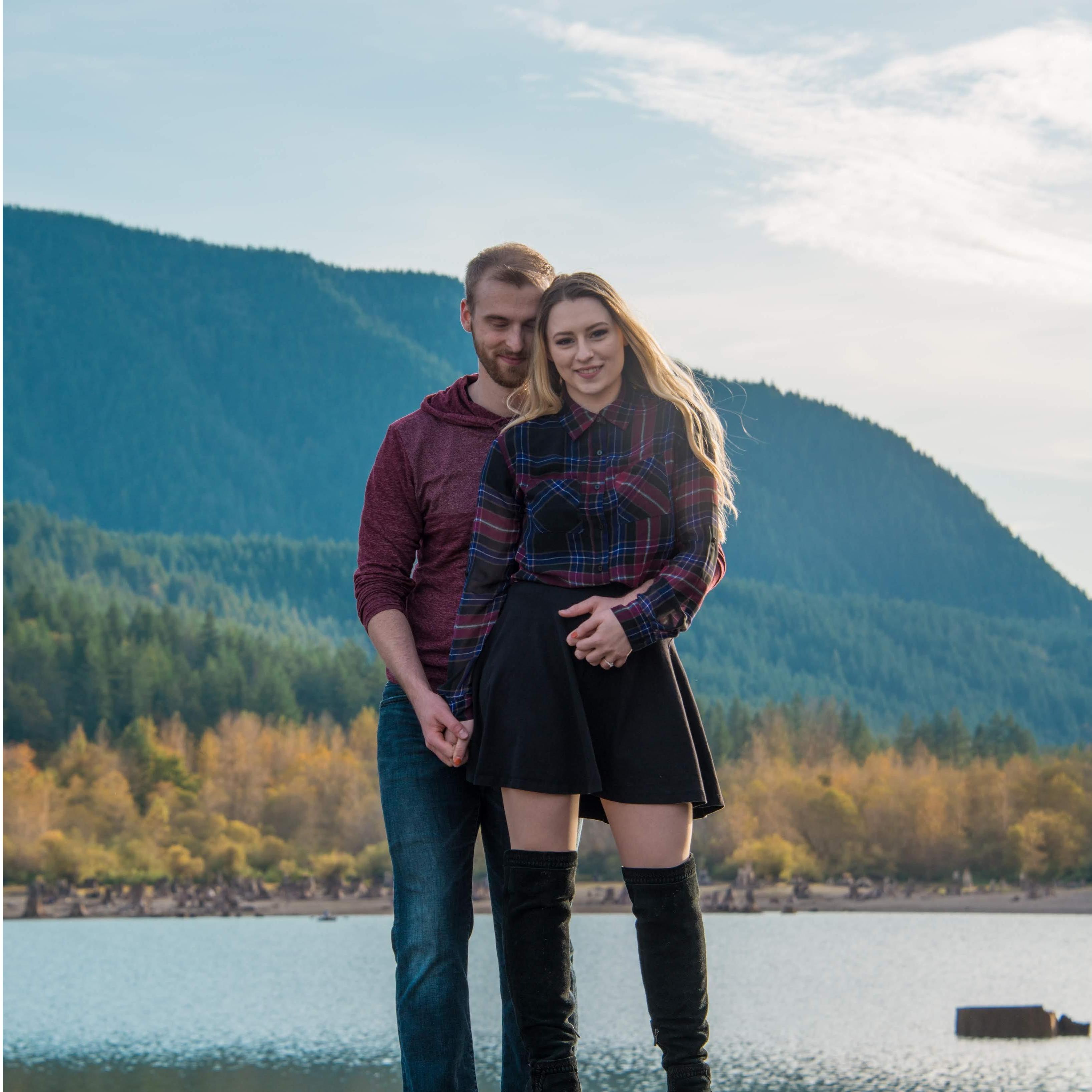 Engagement photo shoot with Cheri Jensen