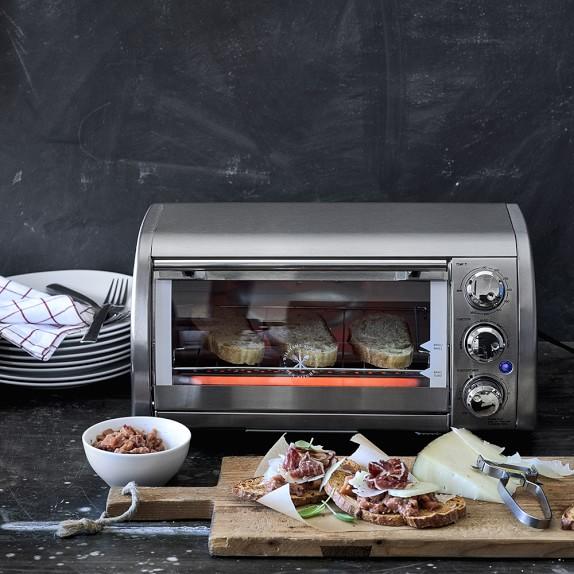 Williams Sonoma Open Kitchen Stainless-Steel Toaster Oven