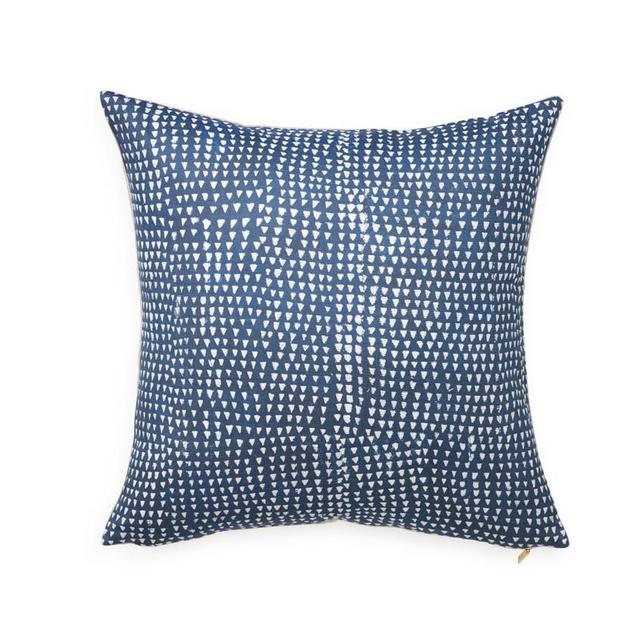 ARROWS INDIGO THROW PILLOW