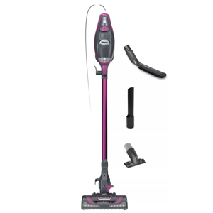 Shark HV371 Rocket Pro DLX Corded Stick, Removable Hand Vacuum, Advanced Swivel Steering, XL Cup, Crevice Tool, Upholstery Tool & Anti-Allergen Dust Brush, Fuchsia, Capacity