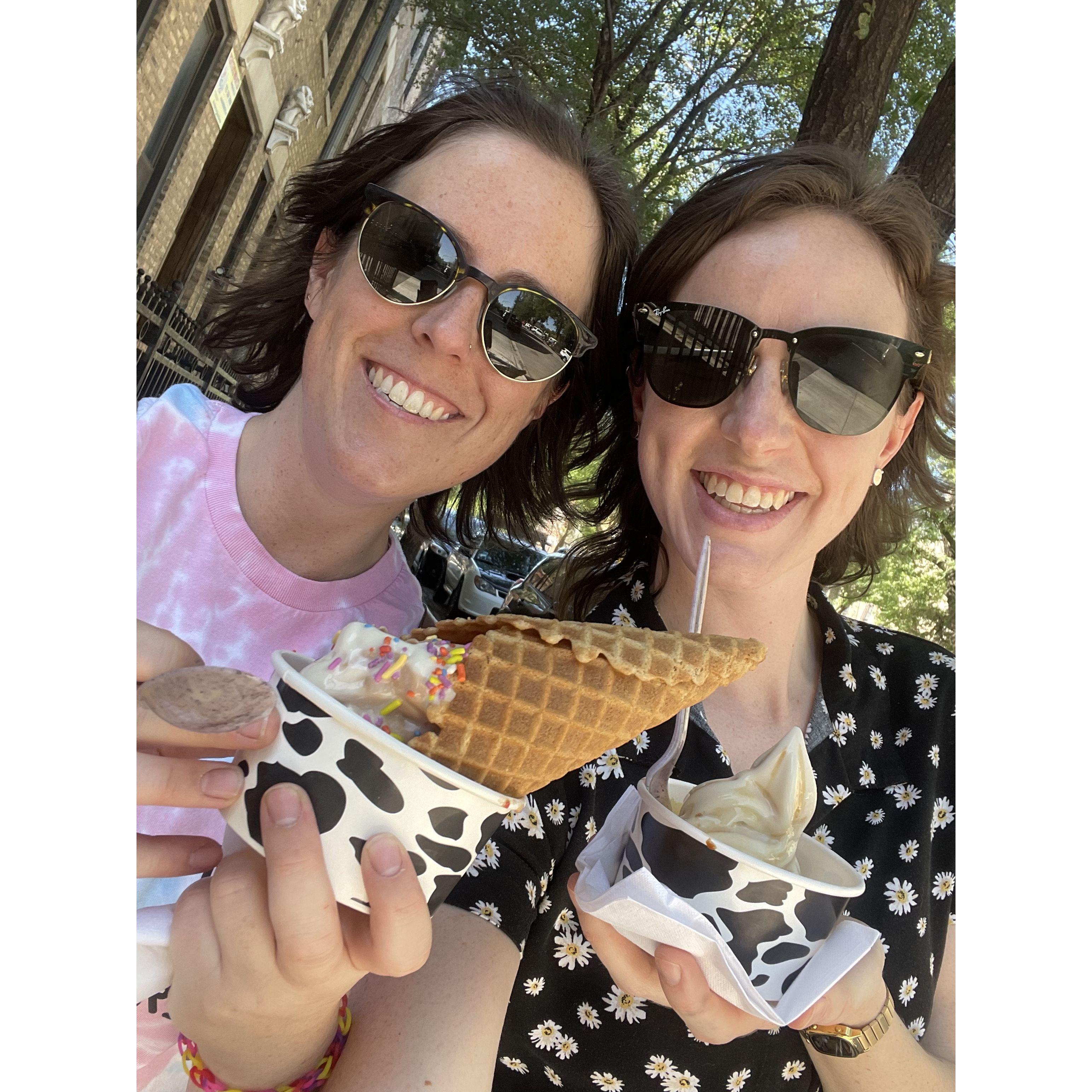 This ice cream is dairy-free!