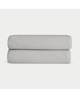 Cozy Earth Waffle Reversible Bath Towel