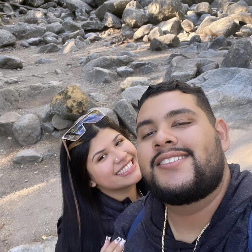 Our very first adventure where we went to go explore nature together