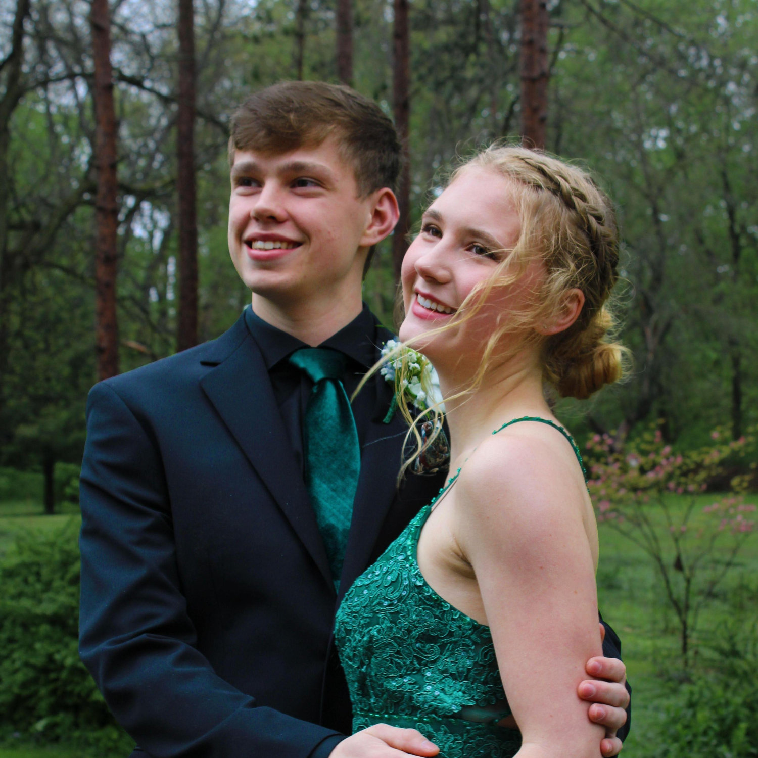 Prom, senior year of high school