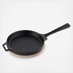 Lodge, Cast Iron Covered Deep Skillet, Seasoned - Zola