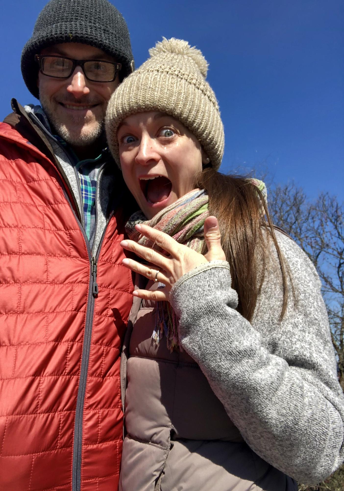 Andrea said “YES”!