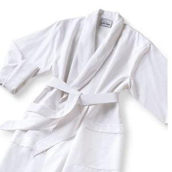 Microfiber French Terry Lined Bathrobe Small