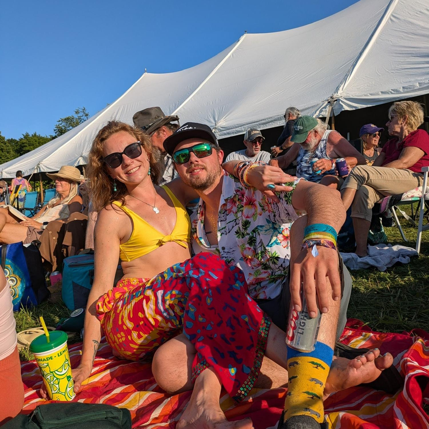 Avery convinced Aaron, Drew, Austin, Kristine, and Teagan to attend Bliss Fest July 2025 for what might have been the rainiest festival in Bliss history! Great Memories.
Bliss, MI.
7/12/2025