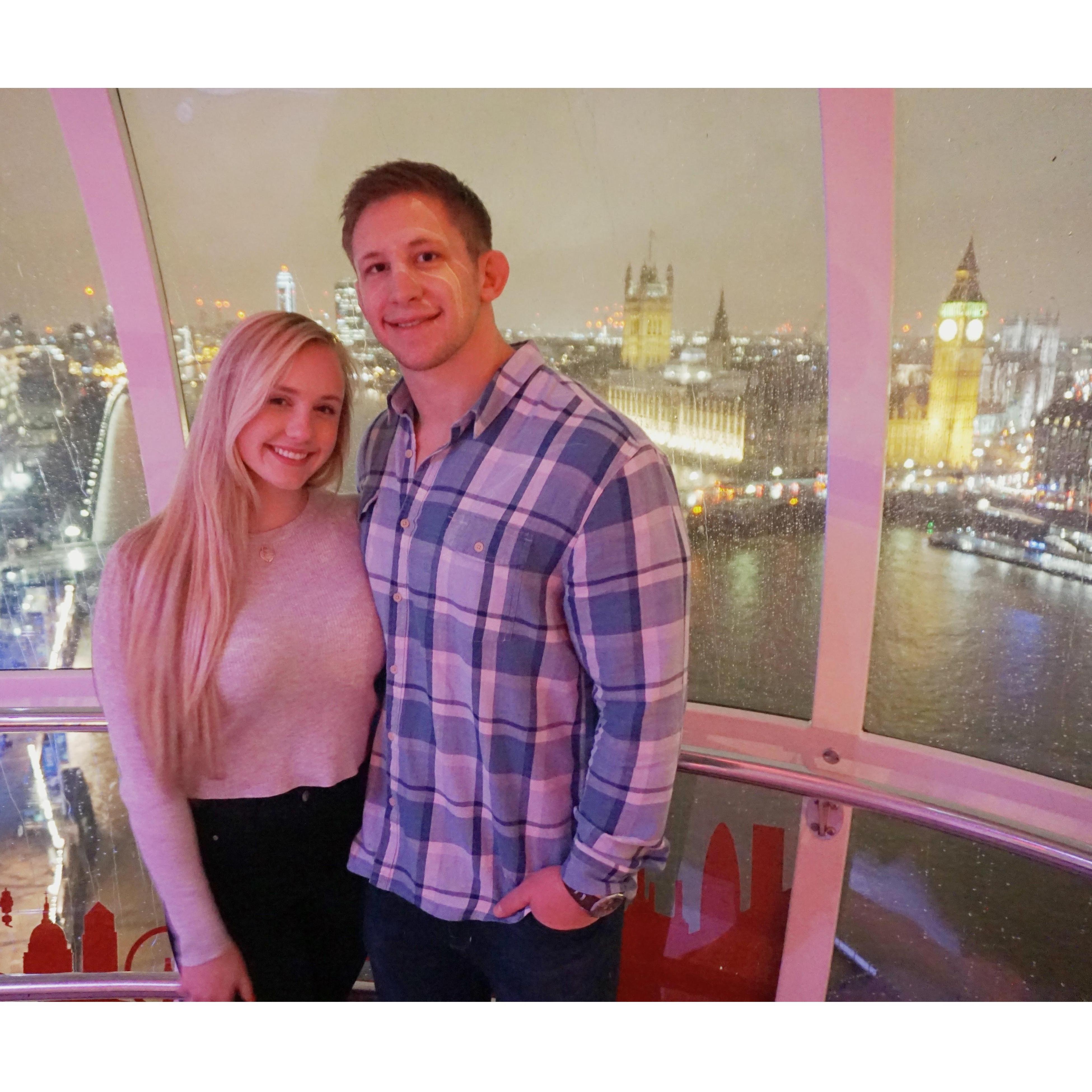 The most epic night on the London Eye.