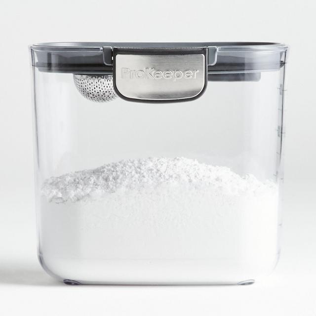 Progressive ® ProKeeper 2.0 2-Qt. Powdered Sugar Storage Container