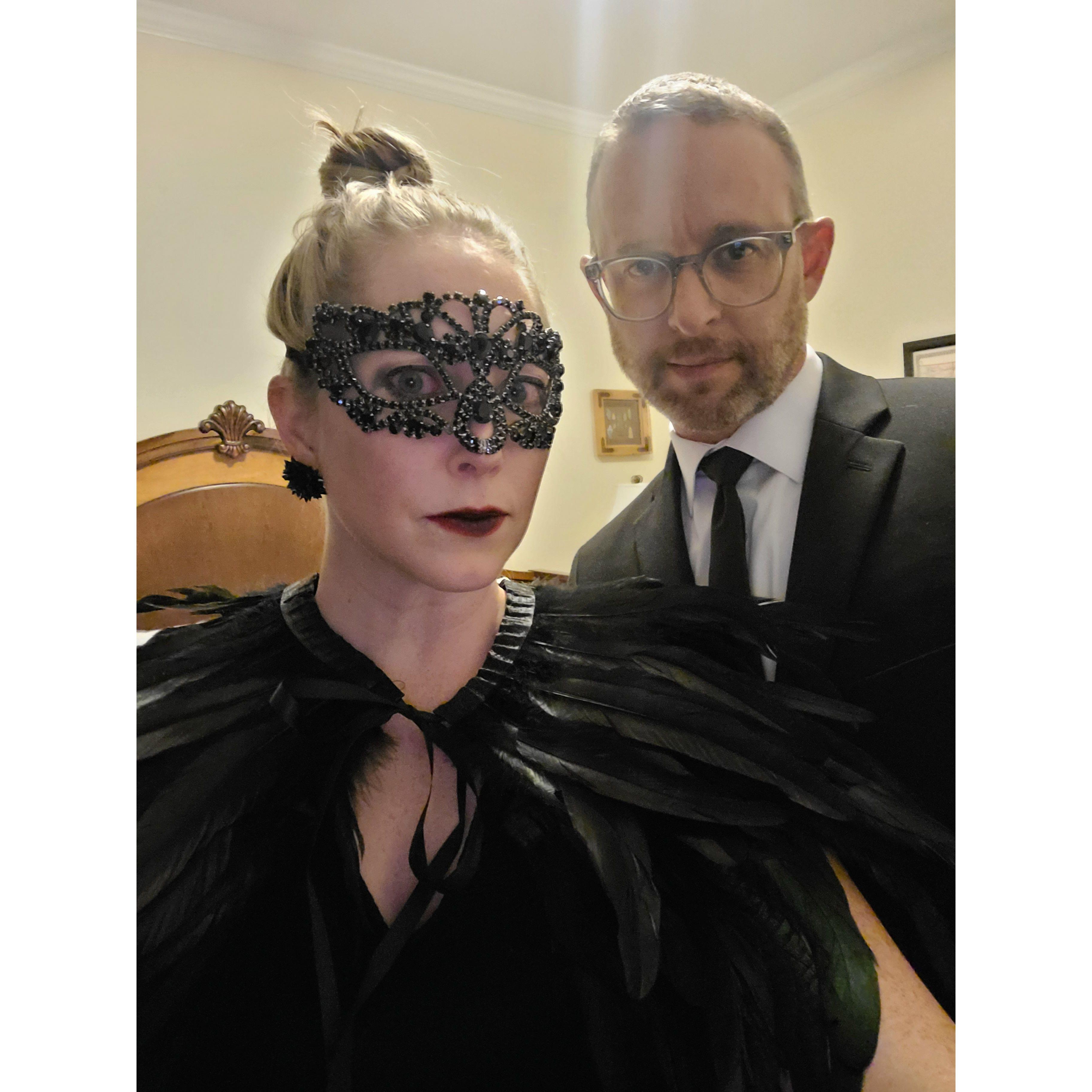 Halloween Ball at the Stanley Hotel in Estes Park, Colorado for Dvotchka - October 2021