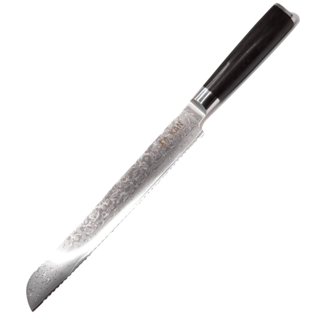KAN Core 9″ Bread Knife (G10 Composite Resin Handle)