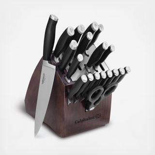 Contemporary SharpIN Self-Sharpening 20-Piece Knife Block Set