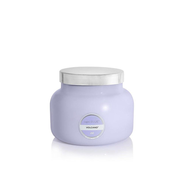 Capri Blue Volcano Scented Candle - Luxury Aromatherapy Soy Candle - Digital Lavender Colored Signature Jar Candle (19 oz)