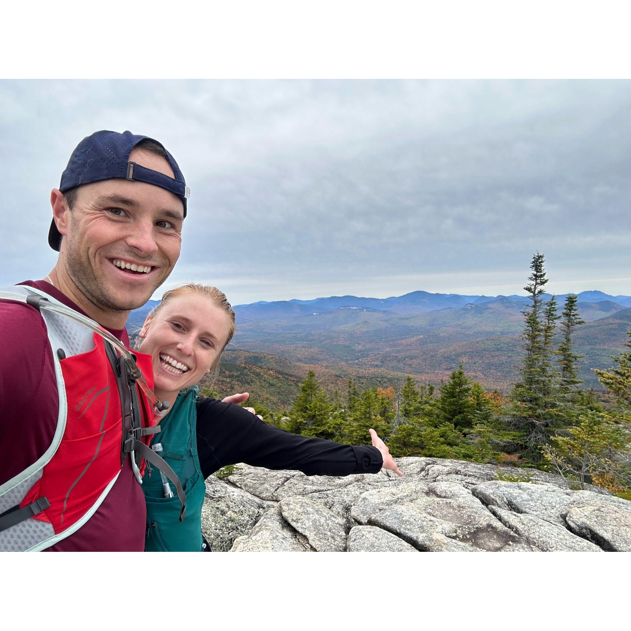 Fall running of Chocorua