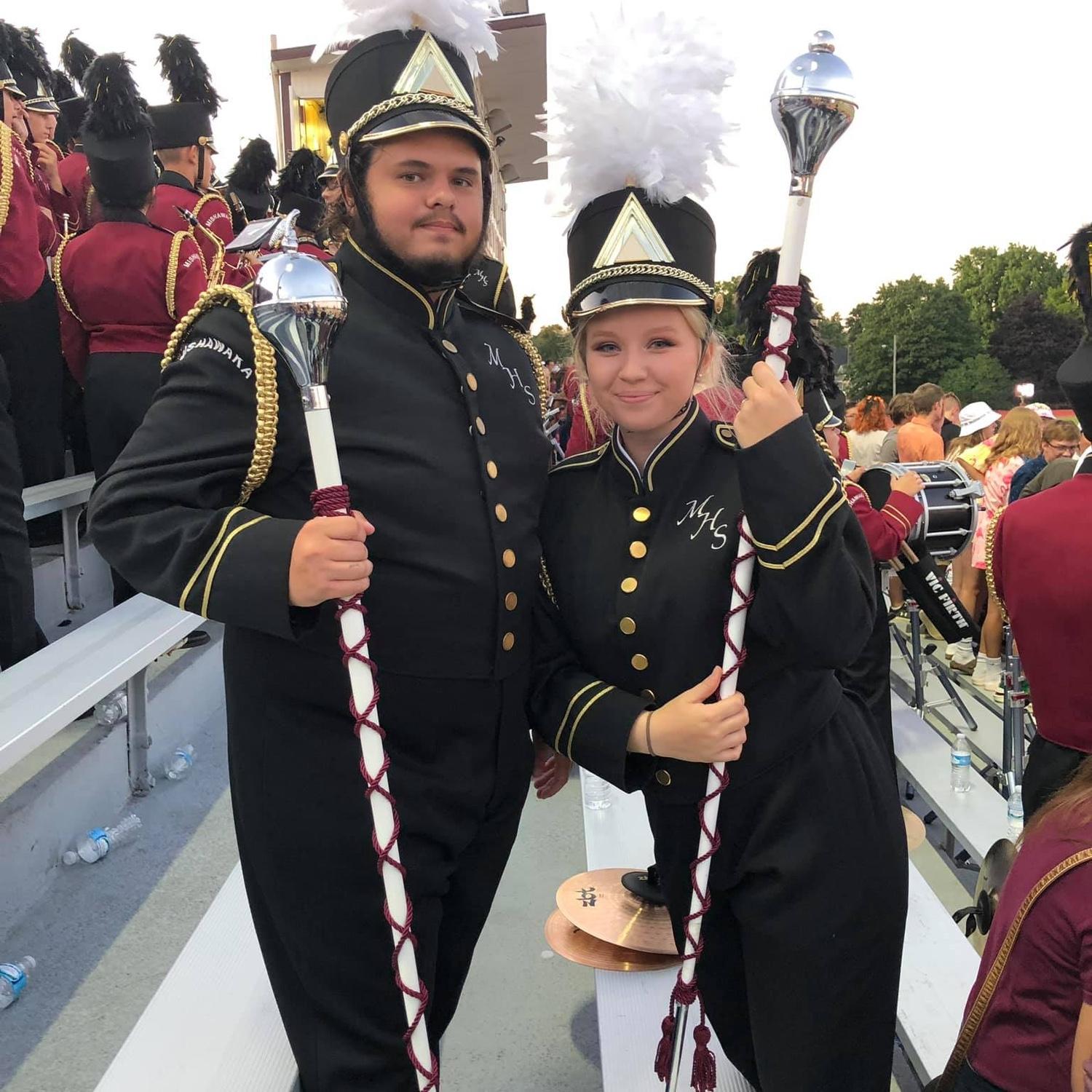 Senior Year Drum Majors, 2019