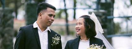The Wedding Website of Cresty Tomenio and Florence Acas