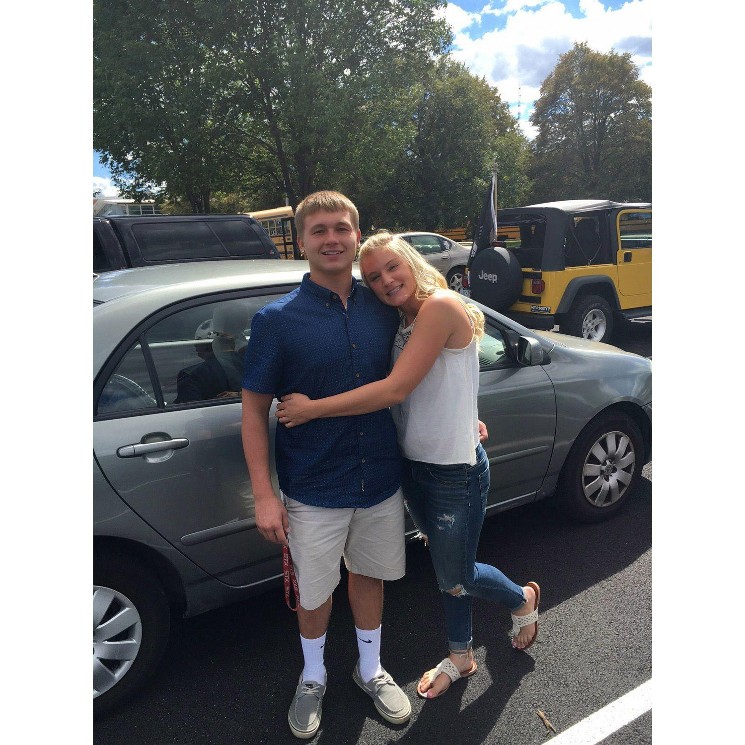 First Day of Cody's Senior Year 2017