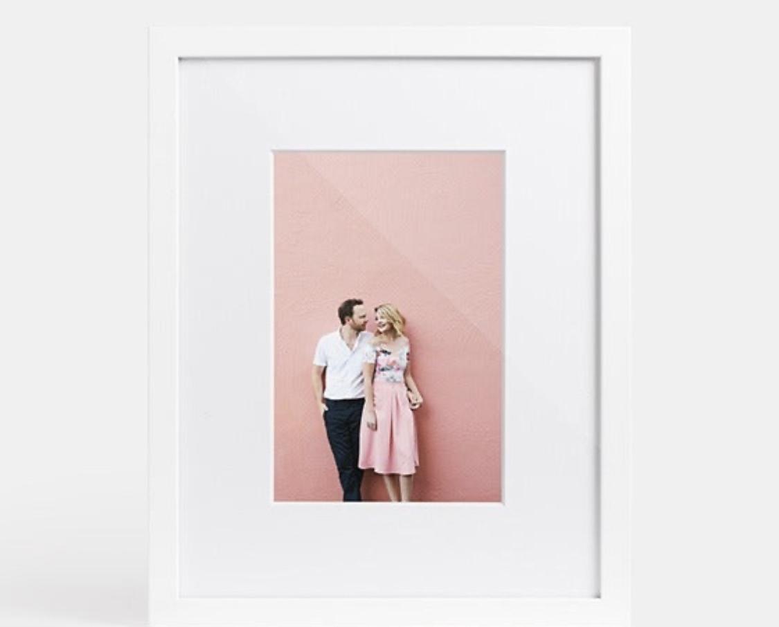 Artifact Uprising White Gallery Frame