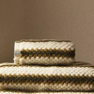 GEOMETRIC JACQUARD BATH TOWEL - Hand Towel Zara Home