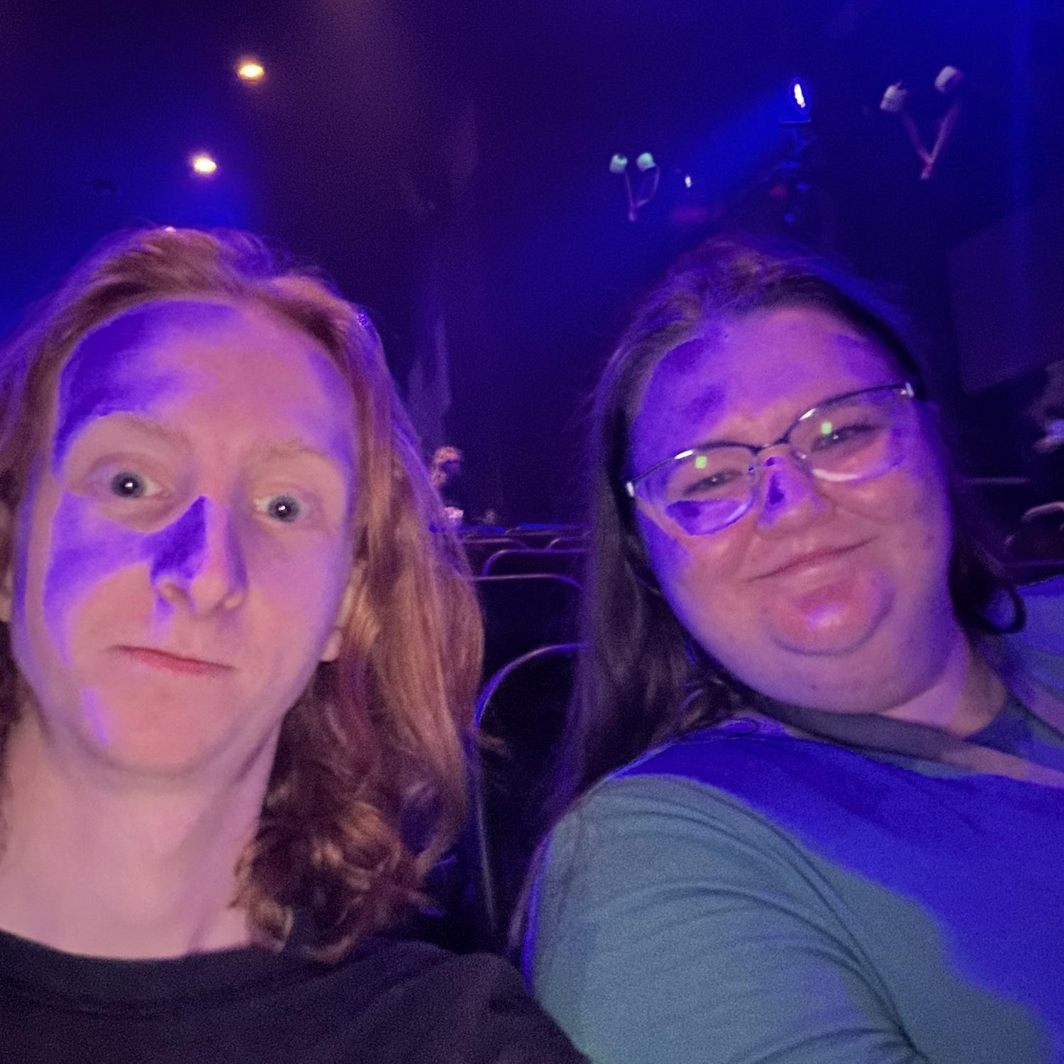 Blue men?!