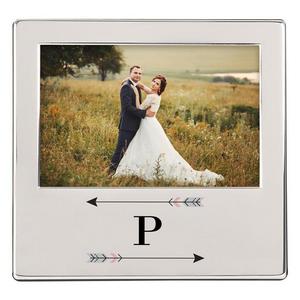Monogram Silver Picture Frame