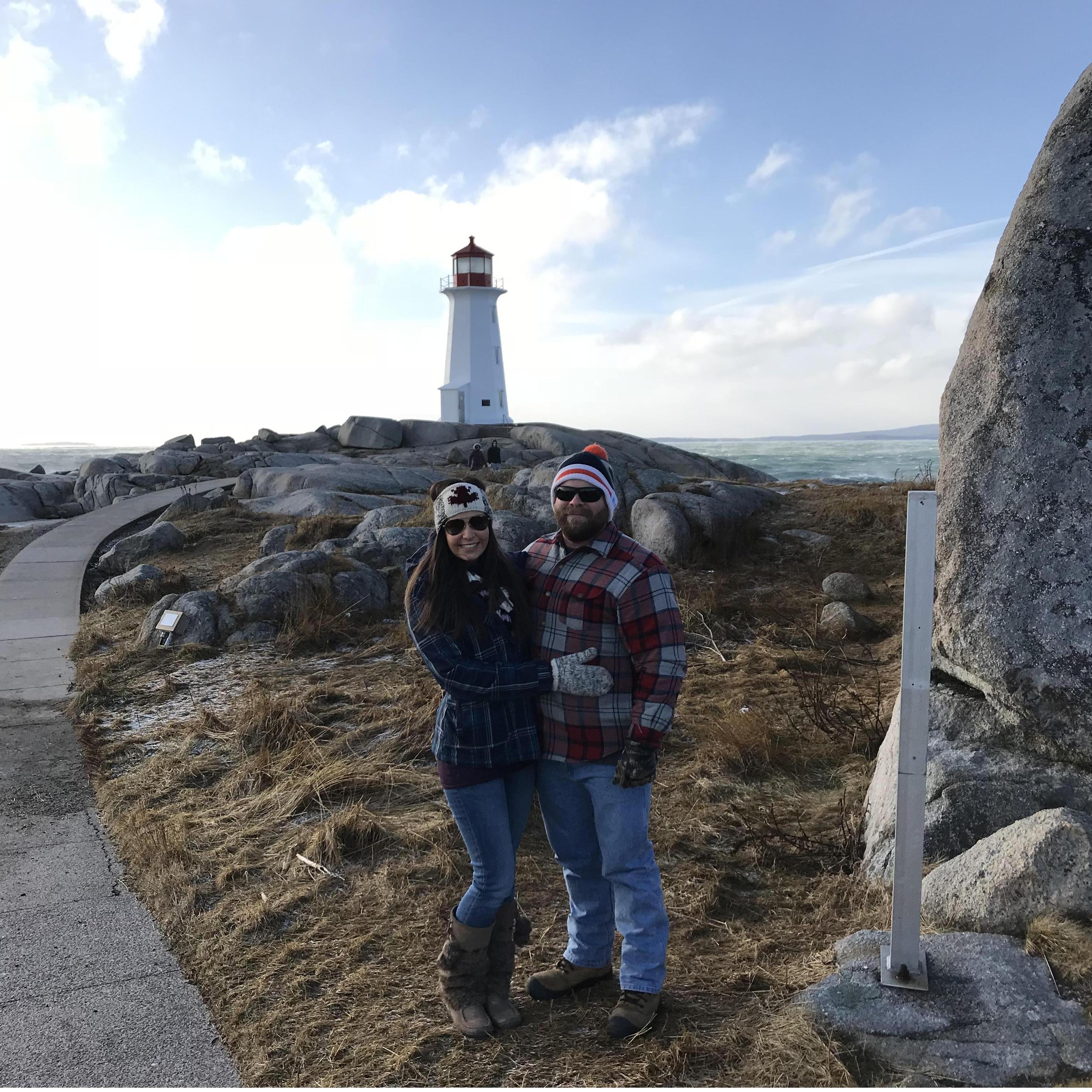 Peggie's Cove in January... Not Recommended!