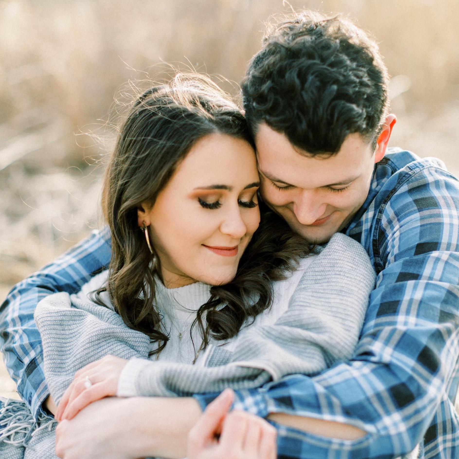 Fun Fact: The day of our engagement shoot it was below freezing! Gotta stay warm