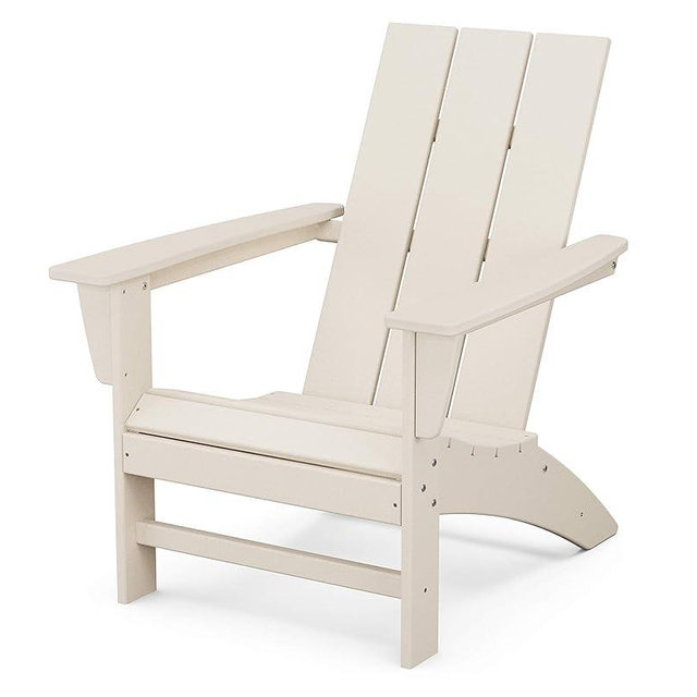 POLYWOOD AD420SA Modern Adirondack Chair, Sand