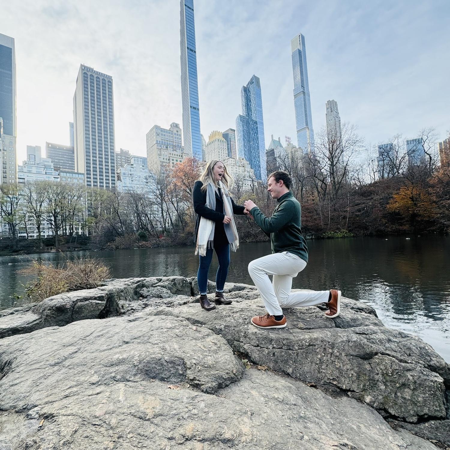 2024:
Engagement in Central Park!