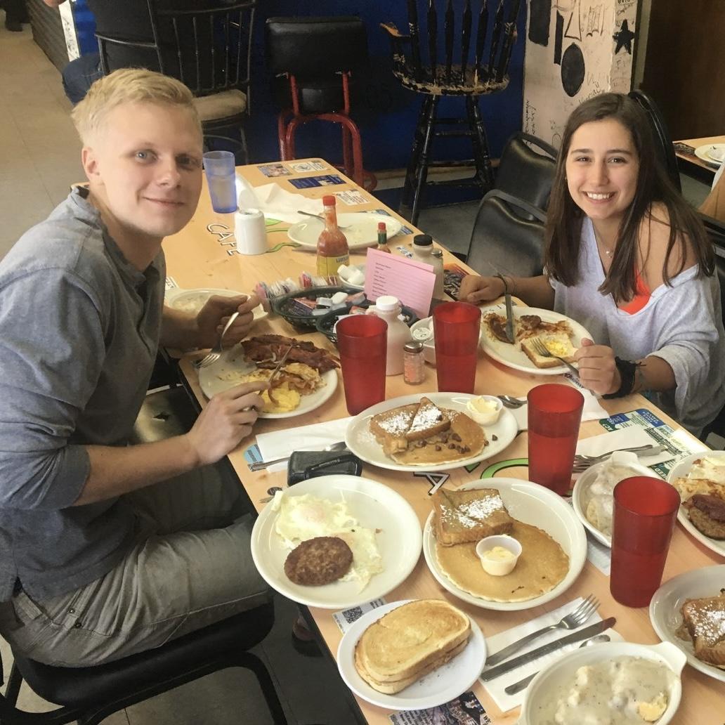 Eating at our favorite diner JC’s Golden CO 8/19/2019