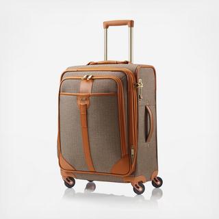 Herringbone Luxe Carry On Expandable Spinner