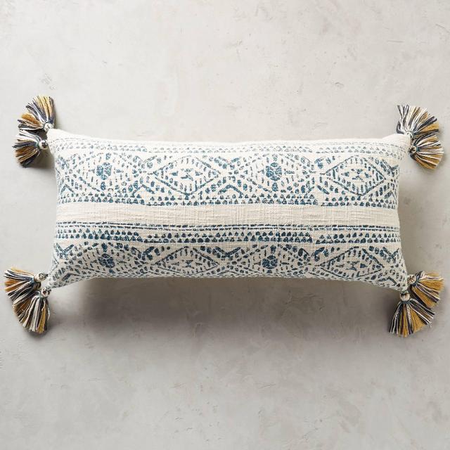 Tasseled Pointilliste Pillow
