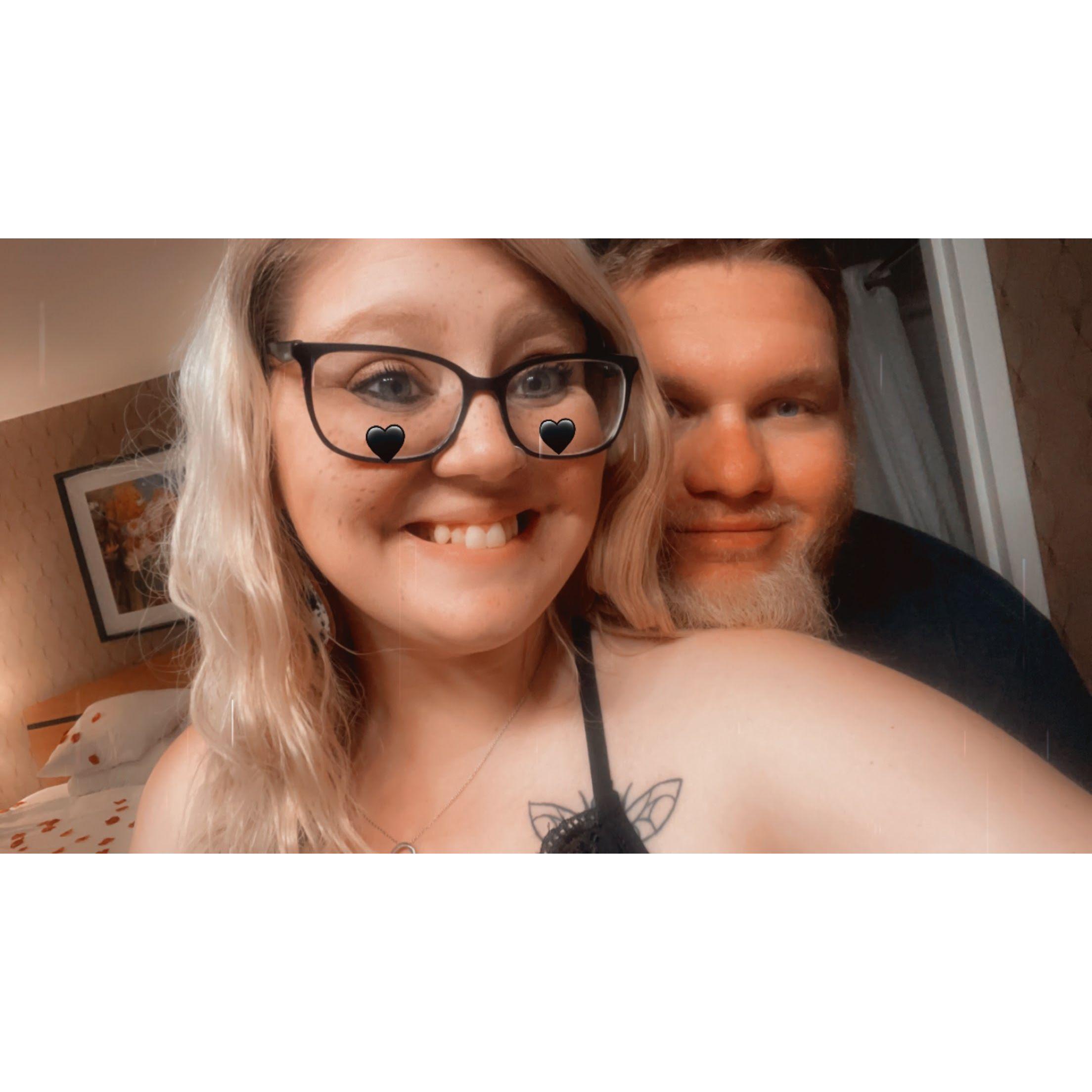 Our 1 year anniversary.