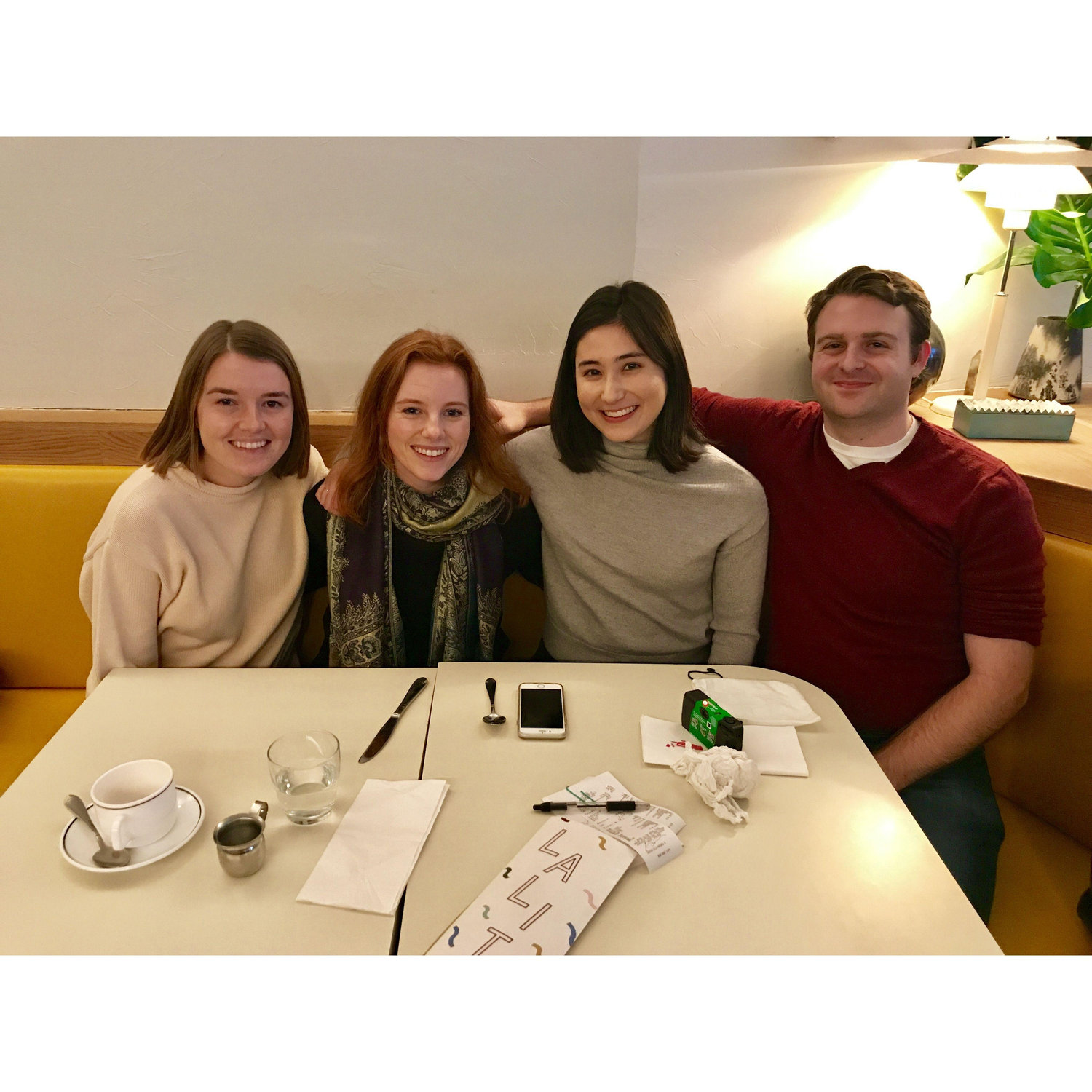 2017: Our first time seeing each other since High School graduation.