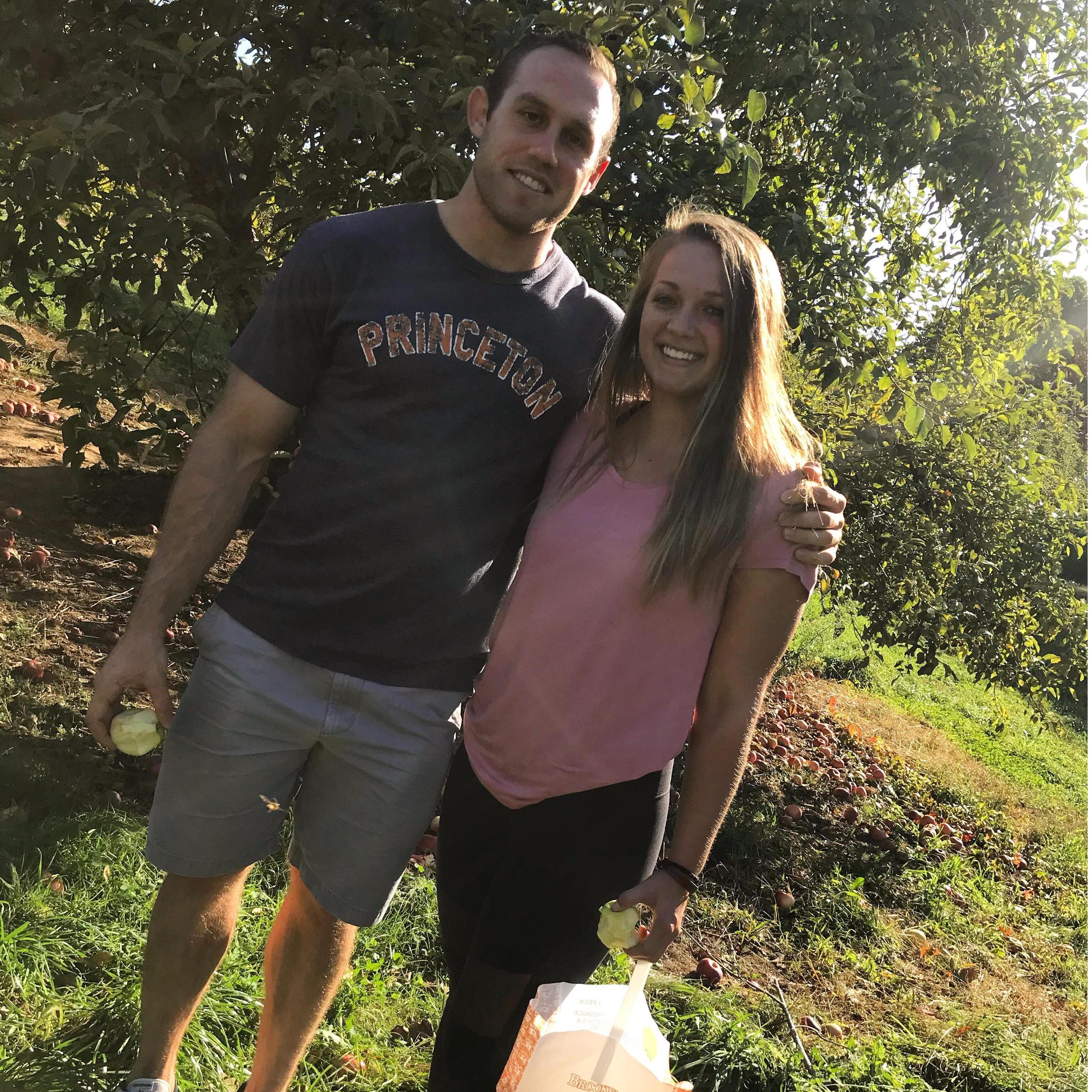 Apple picking in Massachusetts!