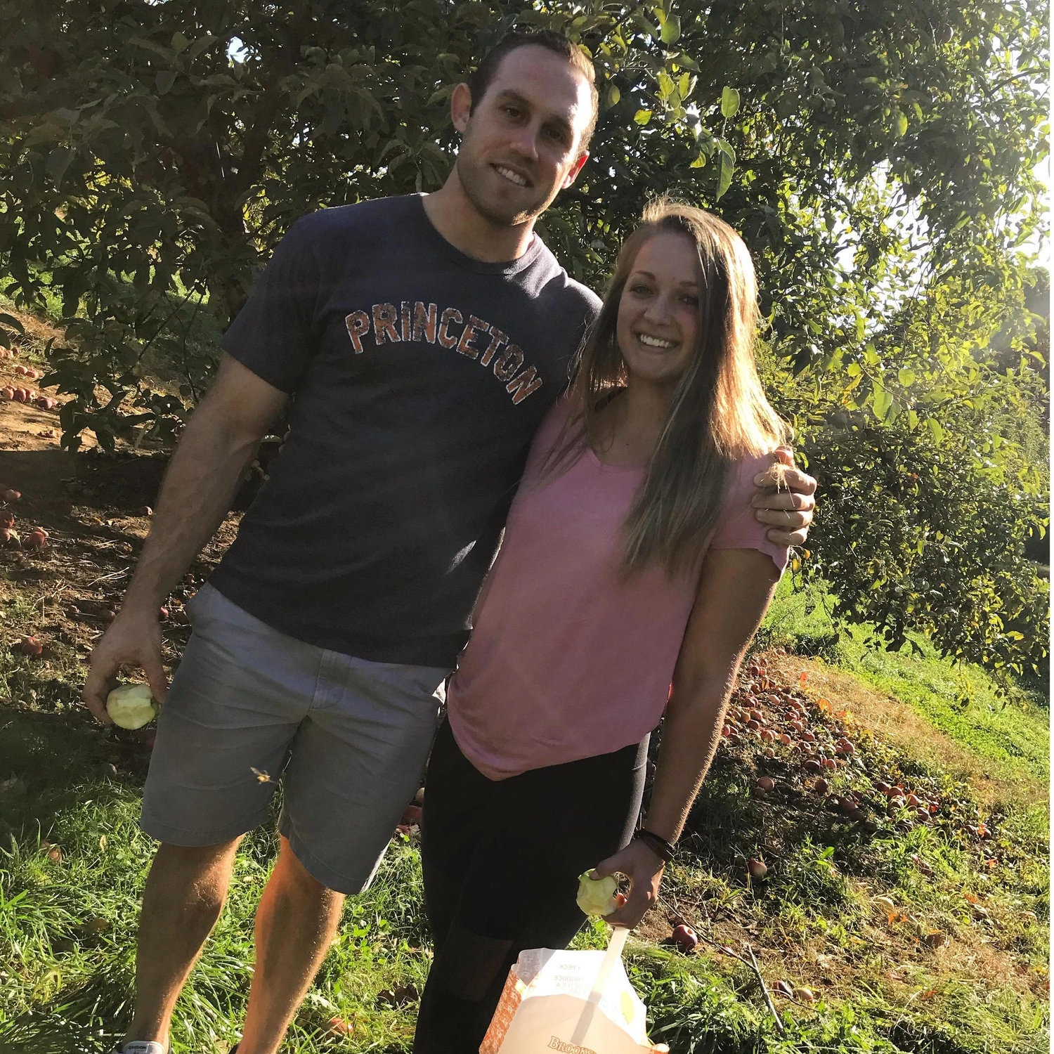 Apple picking in Massachusetts!